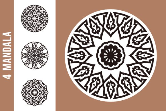 Color Mandala Set #2898: Your Go-To Ornamental Design Asset