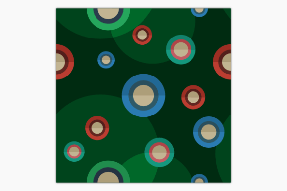Elevate Your Brand with Abstract Soft Color Circles Dark Pattern