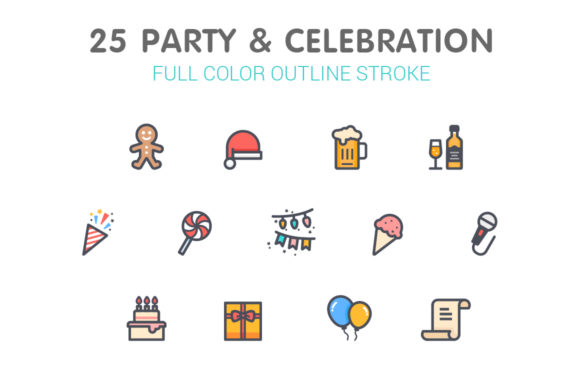 Party & Celebration Color Icon: Elevate Your Event Branding